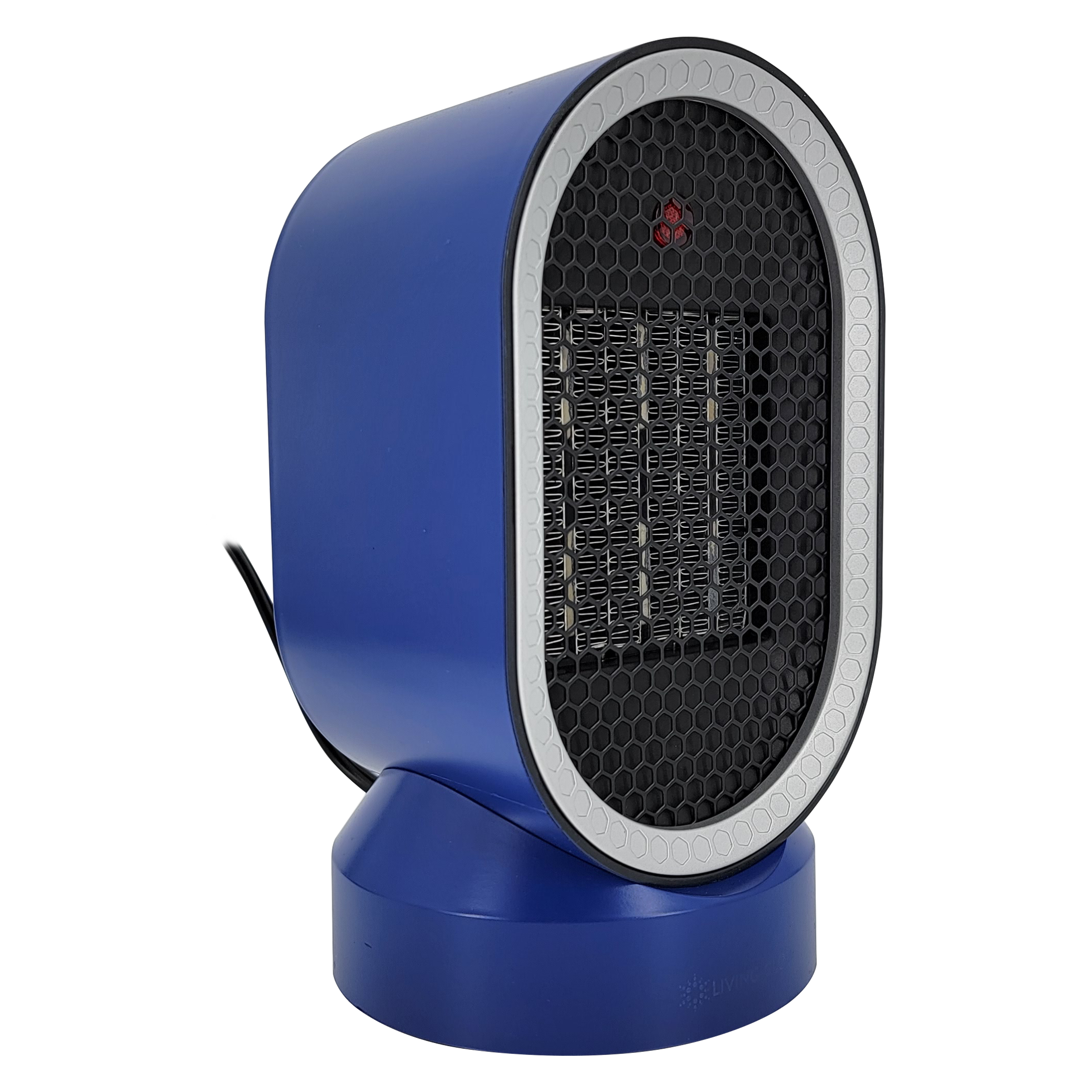 Living-Glow 600W Ceramic Tabletop Fan/Heater Combo, 2 Pack