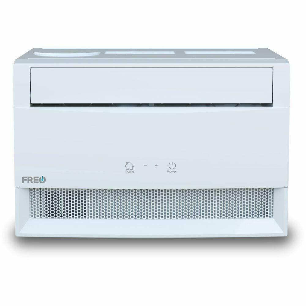Freonic 6,000 BTU 250 sq. ft. Window Air Conditioner & Dehumidifier with Remote, White, FHCW061ABE