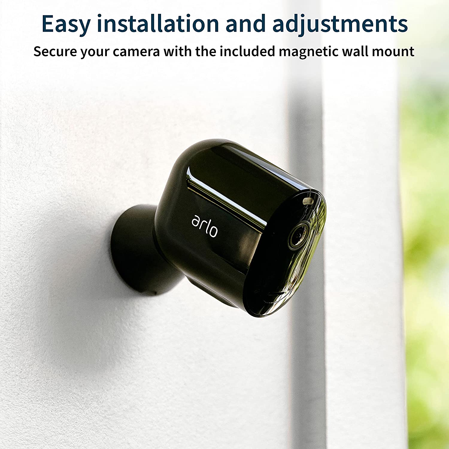 Arlo - Pro 4 Spotlight Camera Security Bundle - 3 Wire-Free Cameras Indoor/Outdoor 2K with Color Night Vision (11 pieces)