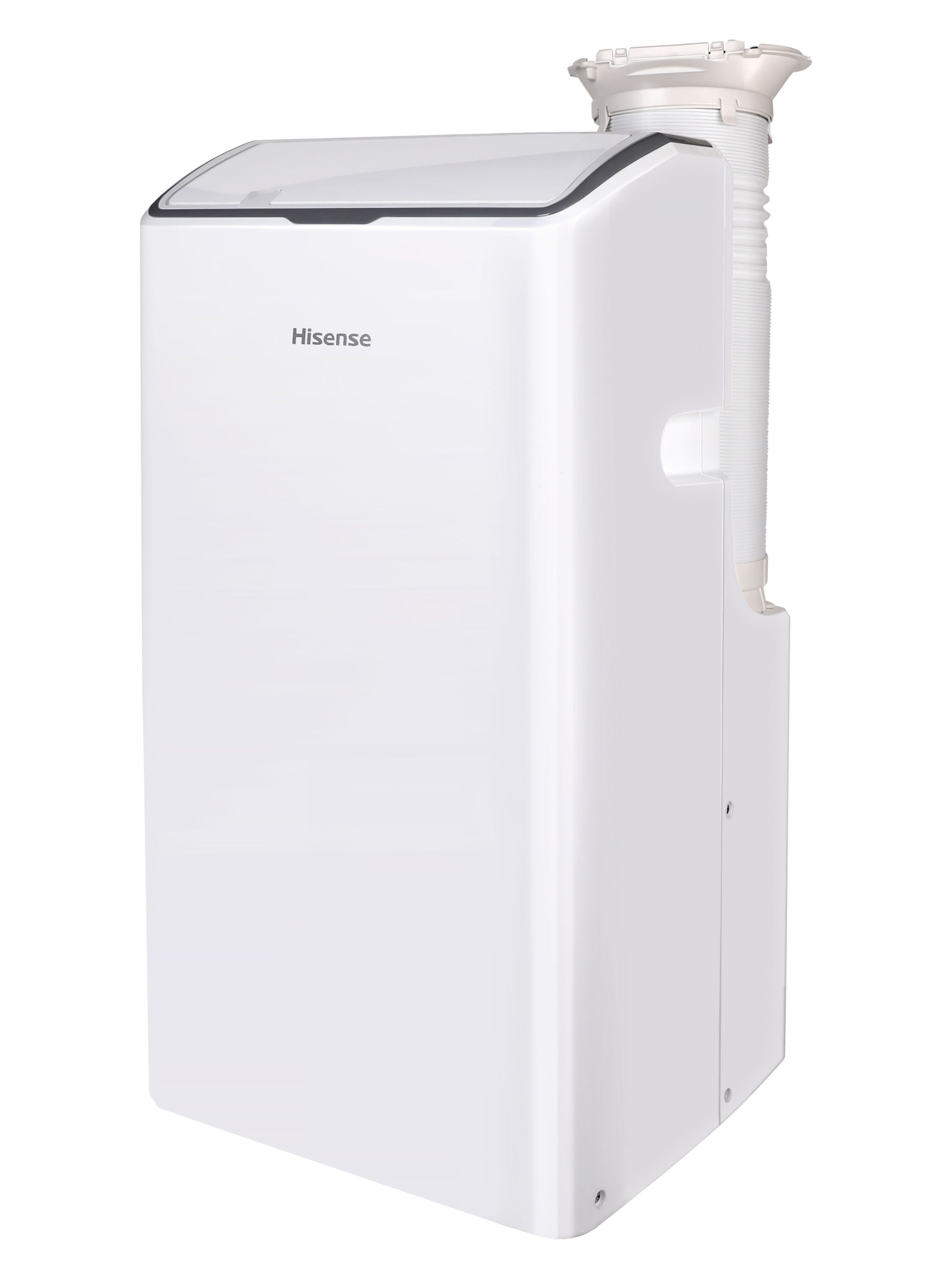 Hisense 12000-BTU DOE (15000-BTU ASHRAE) 115-Volt White Vented Portable Air Conditioner Wi-fi Compatibility Cools 501-700 Sq Ft
