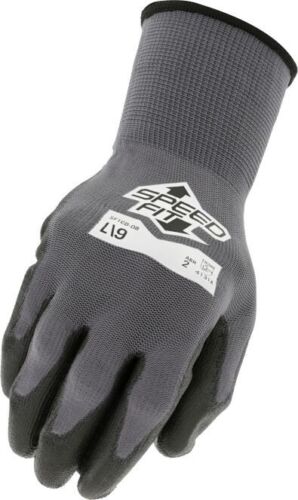Mechanix Wear Nitrile Coated Work Gloves,13 GA Thick, Nyon, Grey, 12 Pair in a pack, (Sizes SM, MD, LG, XL, XXL)