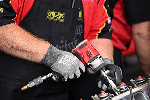 Mechanix Wear SpeedKnit C3 Cut Resistant Work Gloves - Cut Resistant 10-gauge Shell, Heavy Duty Micro Foam Nitrile Grip, Black/Grey, 1 Pair with hang tag (Sizes S/M and L/XL)