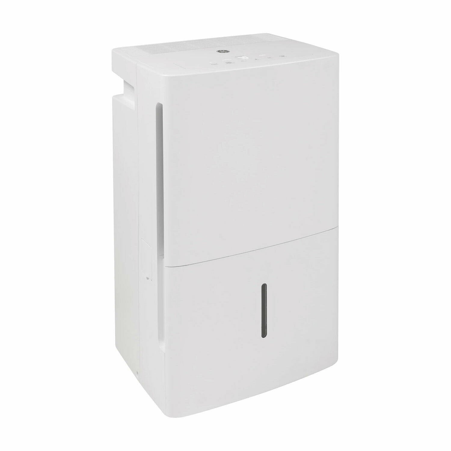 GENERAL ELECTRIC 50-Pint Portable Dehumidifier with Drain, White