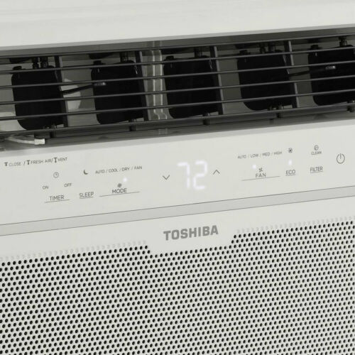 Restored Toshiba 8,000-BTU 115-Volt Smart ENERGY STAR Window A/C with Wifi & Remote (Factory Refurbished)