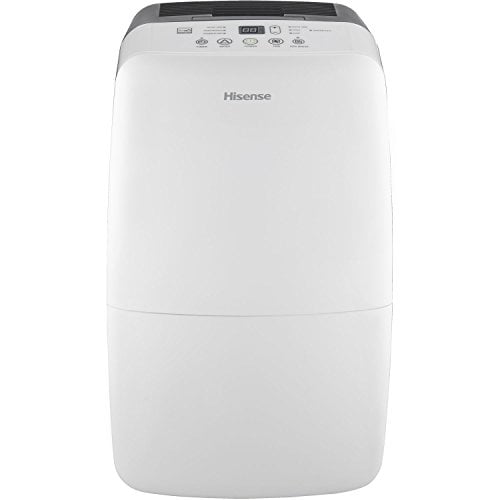 Hisense 50-Pint Dehumidifier with Built-In Pump and Electronic Controls – Factory Refurbished