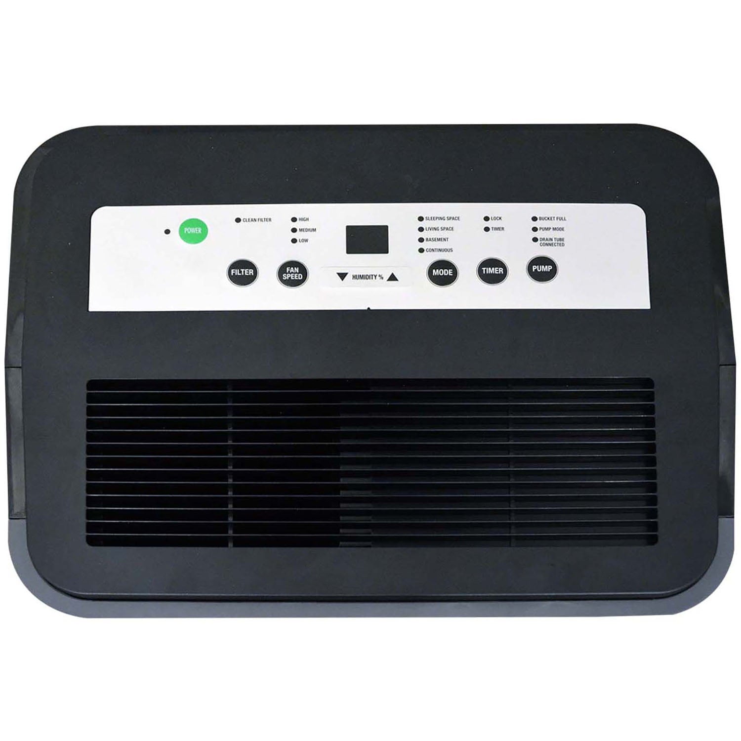 Restored Soleus 110 Pint Portable Dehumidifier with Built-In Pump (Factory Refurbished)