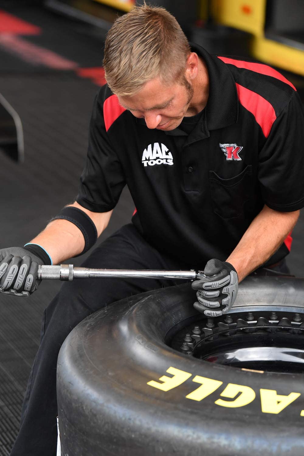 Mechanix Wear SpeedKnit Impact Work Gloves - 13-Gauge Shell, High-Dexterity PU Grip, TPR Back of Hand Protection, L/X-L