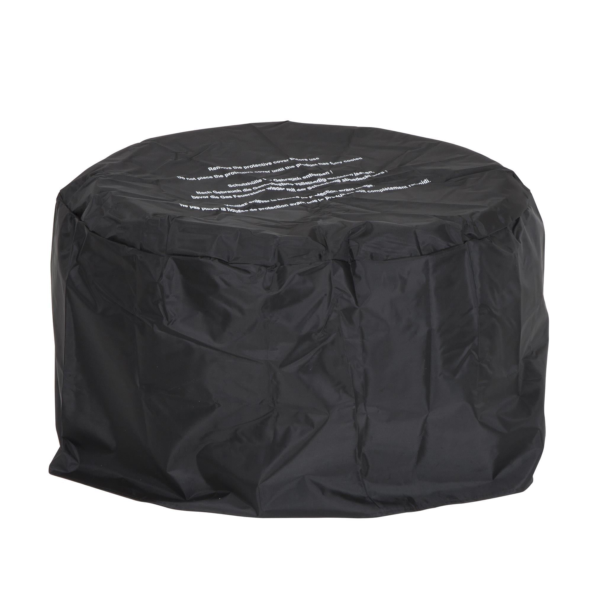 CosmoLiving by Cosmopolitan, Astra Collection, 23" Fire Pit, Dark Gray