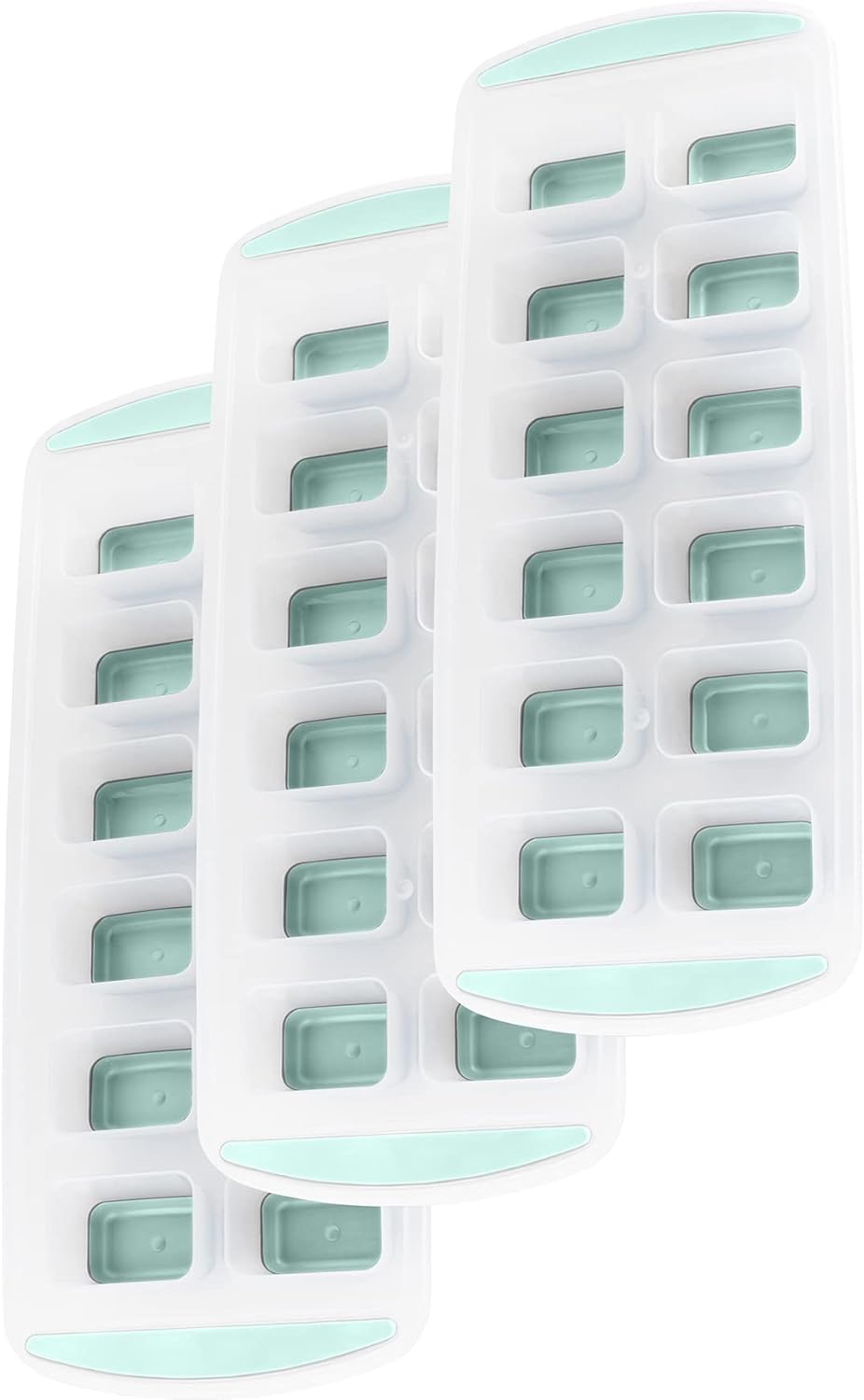 EDGE Silicone Ice Cube Trays, 12 Packs of 3