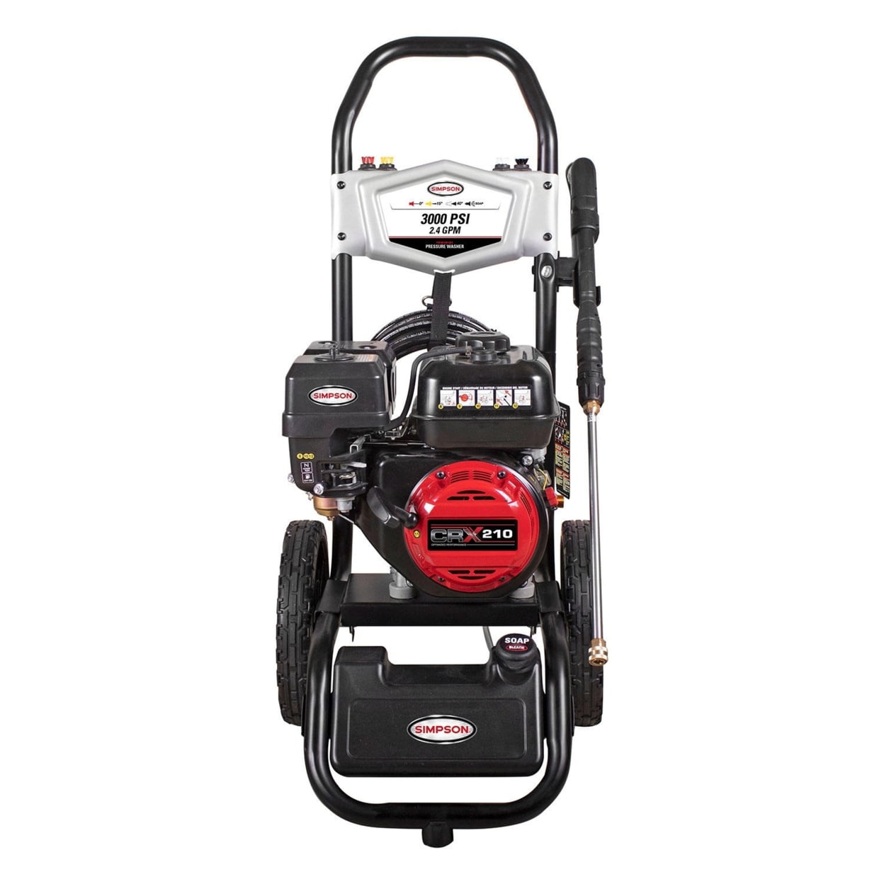 Simpson Megashot MS61220 49-State 3000 PSI 2.4 GPM CRX 208cc Gas Pressure Washer