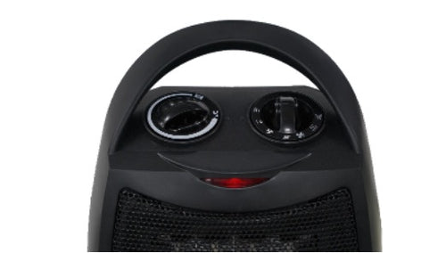 Warm Living 10 Personal Ceramic Space Heater, Oscillating Feature, 1500W