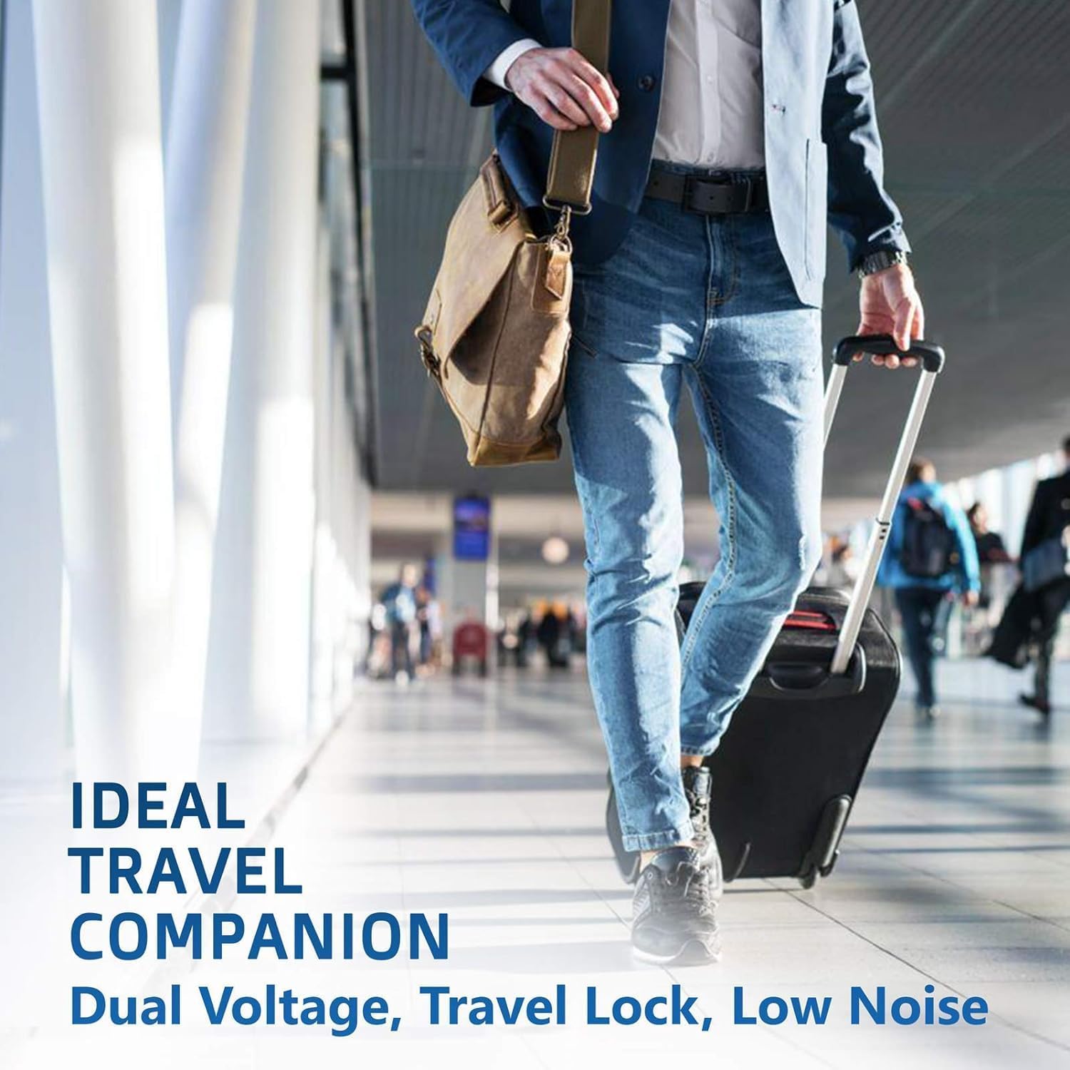 Mueller Pro Grooming UltraOneBlade Trimmer for Men - Beard and Mustache - Electric Razor Cordless, Waterproof Adjustable Hair Length, and Battery Indicator for Precision Grooming