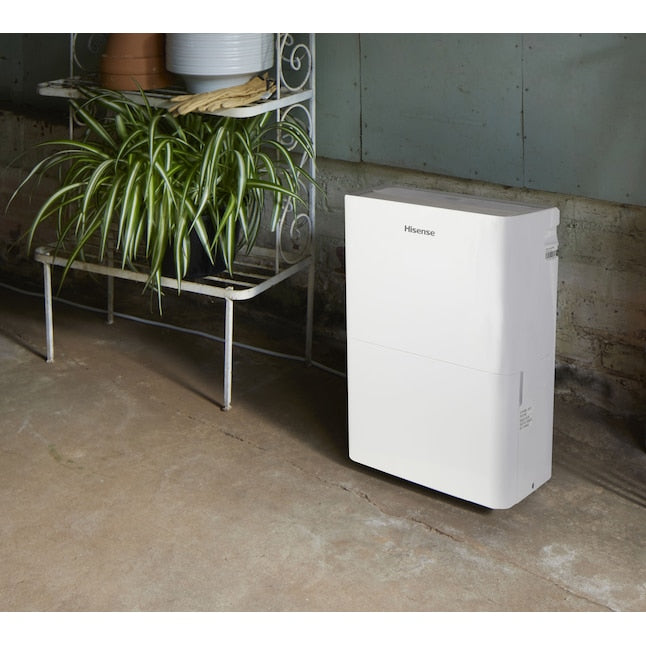 Hisense 35-Pint 2-Speed Dehumidifier ENERGY STAR (For Rooms 1501- 3000sq ft) White (Refurbished)
