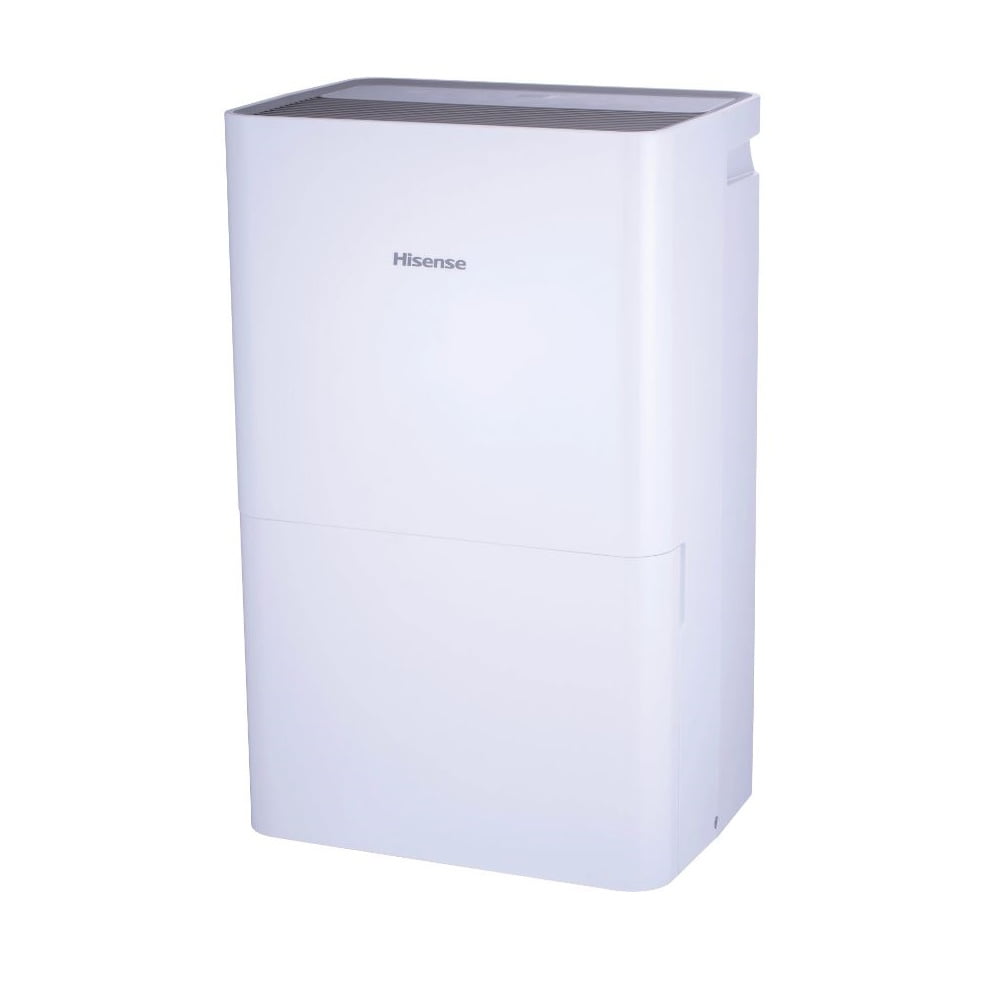 Restored Hisense 50-Pint Capacity, 4500 sq. ft. Coverage, 3-Speed Dehumidifier DH5024K1W (Refurbished)