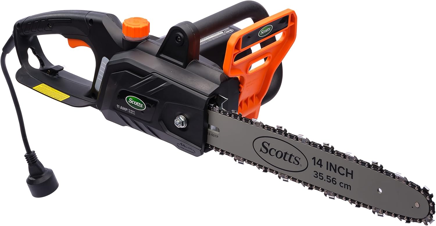 Scotts Outdoor Power Tools CS34014S 11-Amp 14-Inch Corded Chainsaw