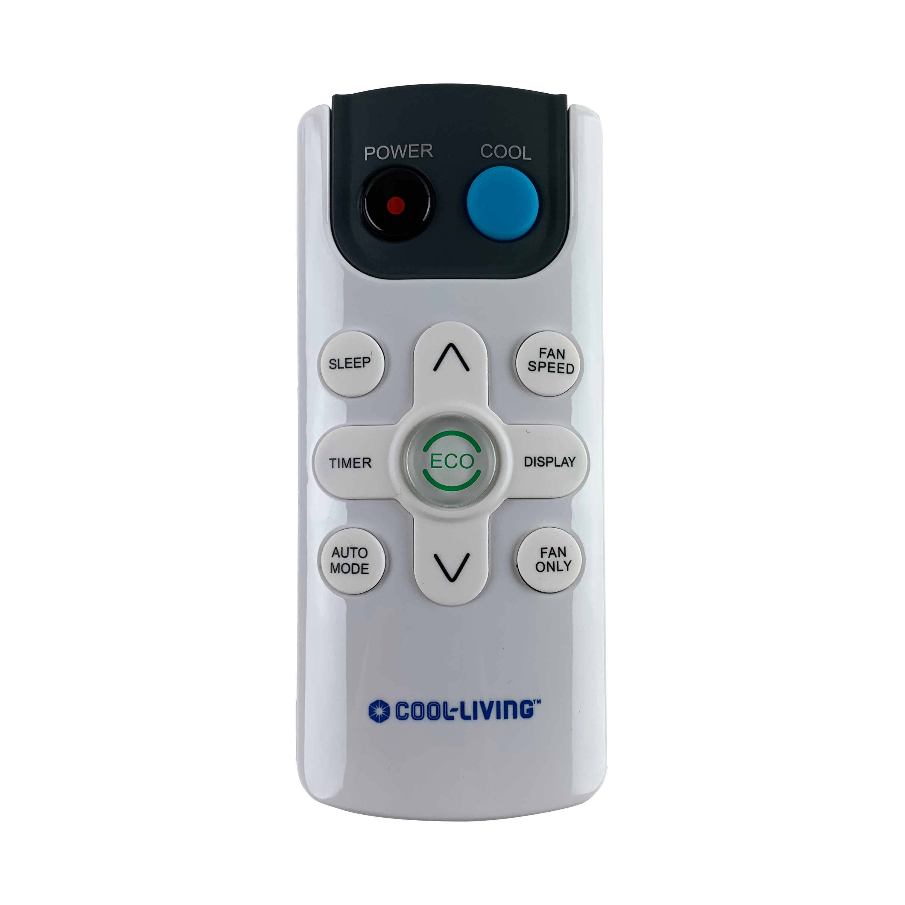 Cool Living 6,000 BTU Air Conditioner with Remote, Auto-Restart, 3 Cooling & Fan Speeds, Energy Saver, White