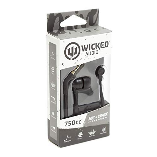 Wicked Audio Drive 750cc Earbuds with Enhanced Bass