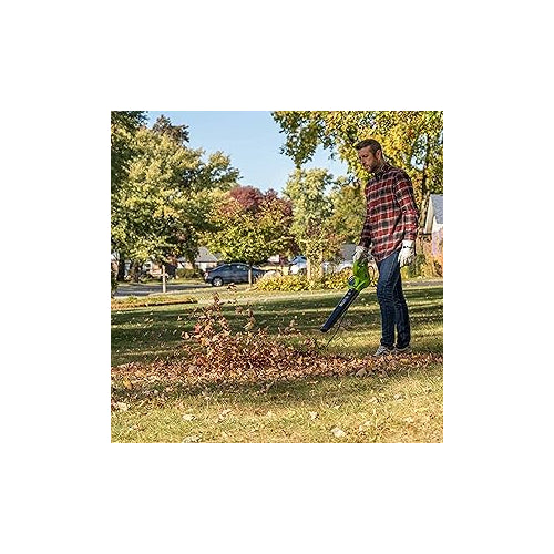 Earthwise Corded Electric Leaf Blower, 7.5 Amp