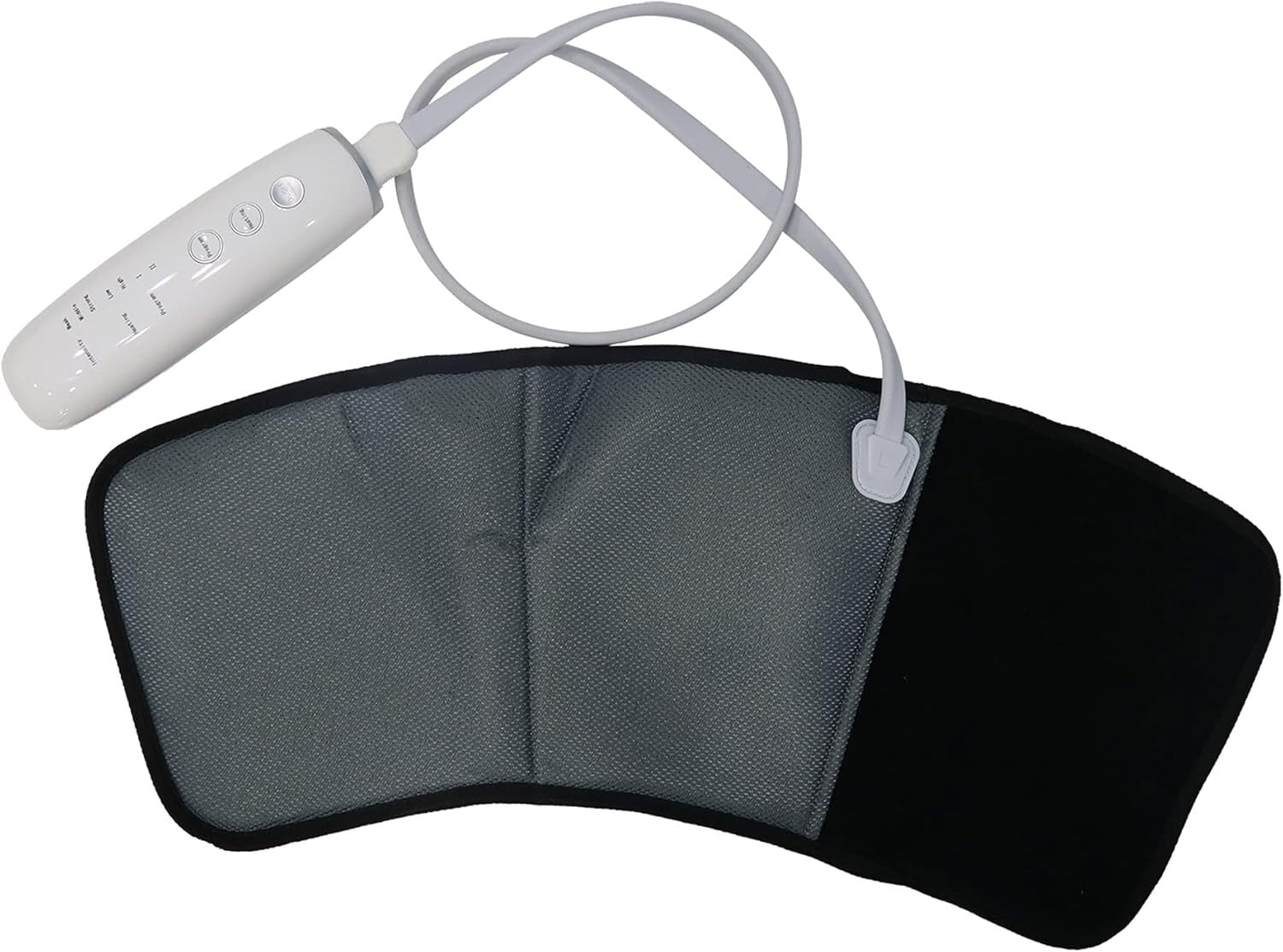 Patriot Rejuvenating Air Compression Leg Massager with 3 Intensities & 2 Levels Heating System for Circulation & Relaxation, Gray