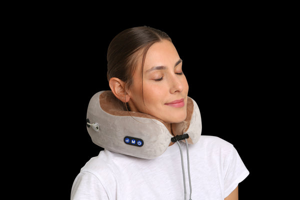 Bluzen Neck Massage Collar/Travel Pillow