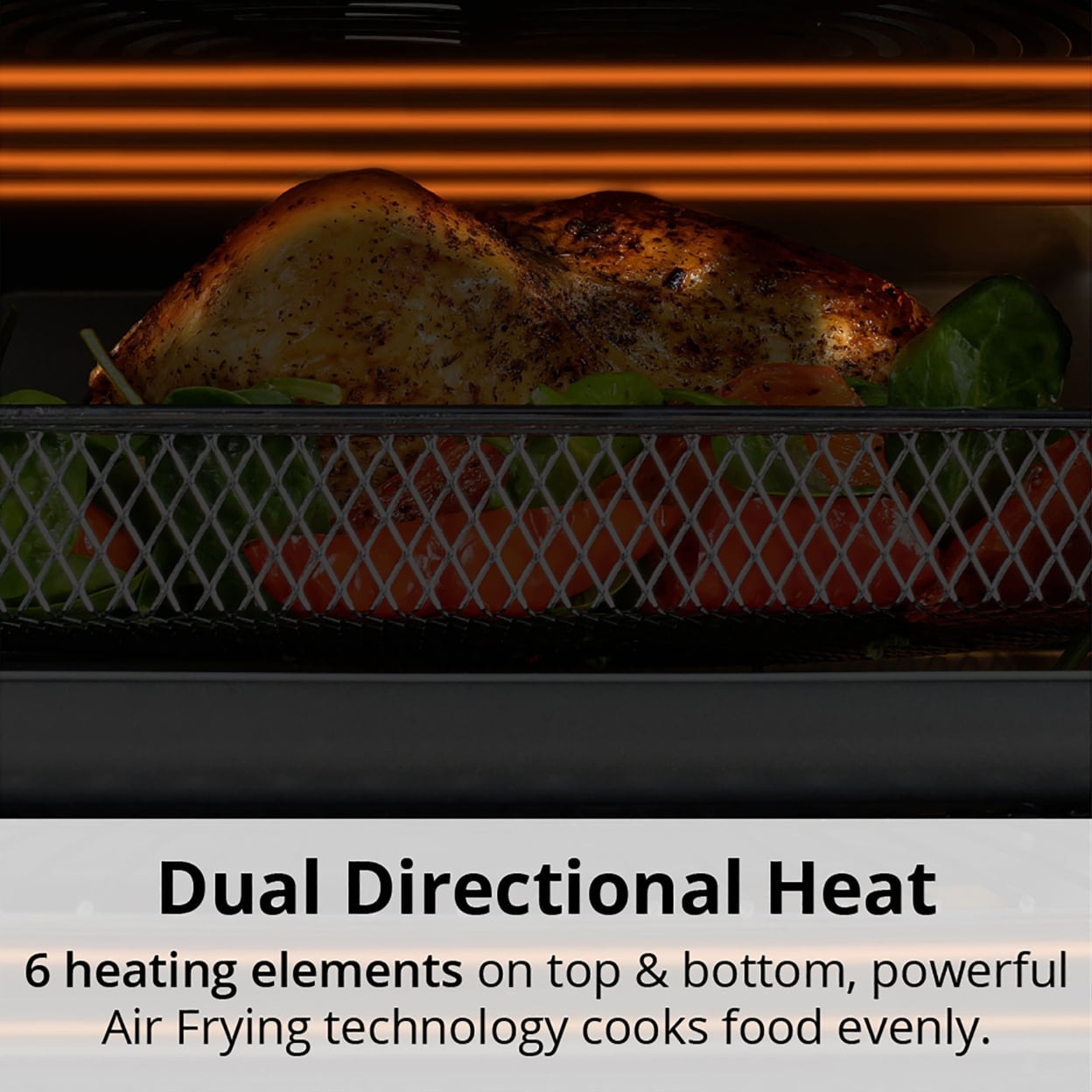 Aria Air Fryers Ariawave 36Qt Air Fryer Oven White Extra Large