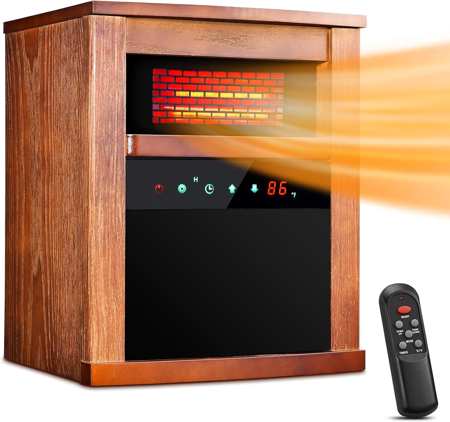 Air Choice 1500W Infrared Heater with Remote Control