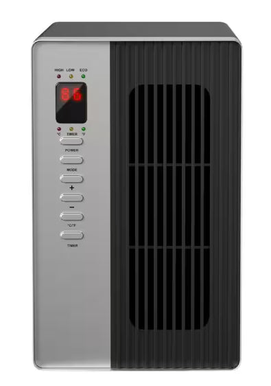 Air Choice 1500-Watt Black Cabinet Electric 3 qt. Convection/Radiant Heater with Remote Control