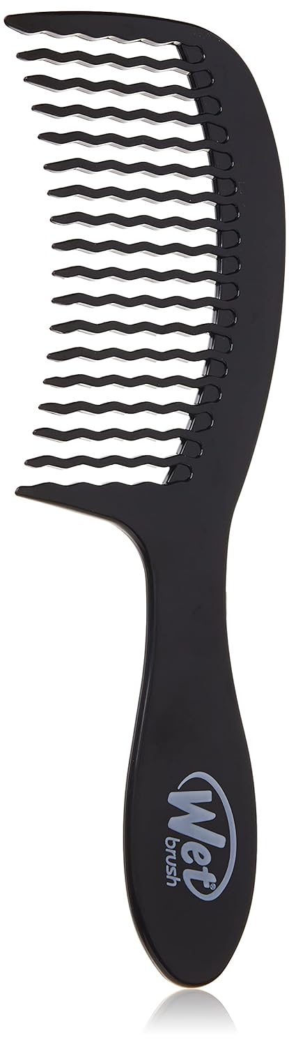 Wet Brush Detangling Comb, Black