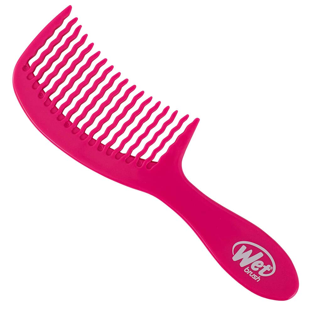 Wet Brush Detangling Comb, Pink