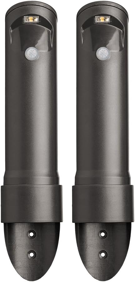 Mr Beams 2-Pack Pathway 30-Lumen Brown Battery-operated LED Outdoor Path Light with Motion Sensor (5000 K)