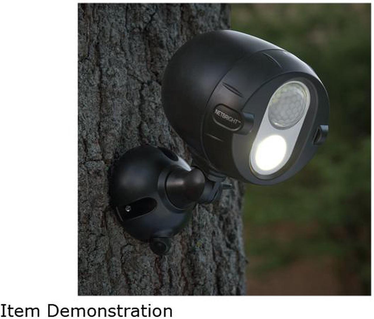 Mr Beams MBN352 Wireless Motion Sensing 200 Lumen LED NetBright Networked Spotlights, Brown, 4-Pack