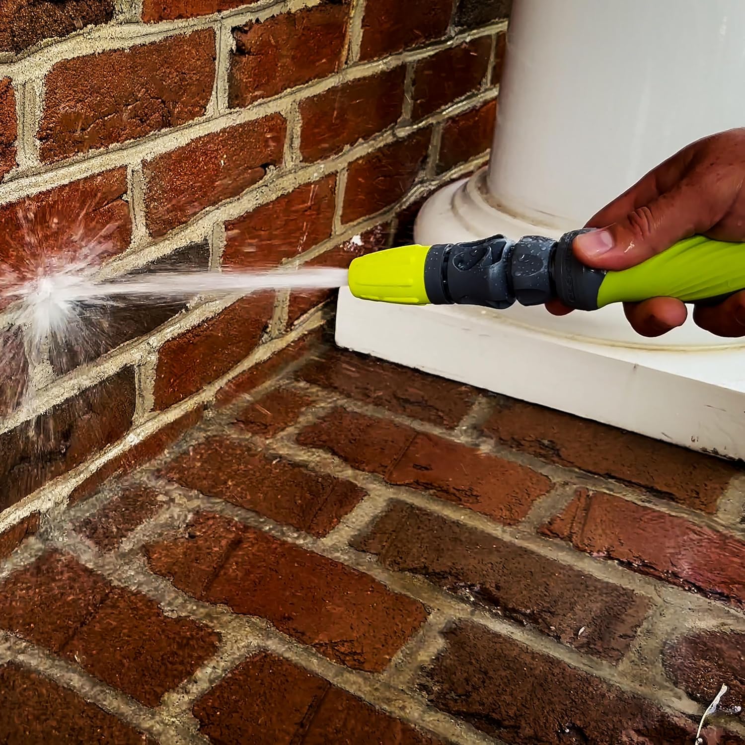 Flexzilla Twist Action Garden Hose Nozzle Sprayer, Adjustable Water Hose Nozzle with Easy Grip, Lightweight, Leak Free