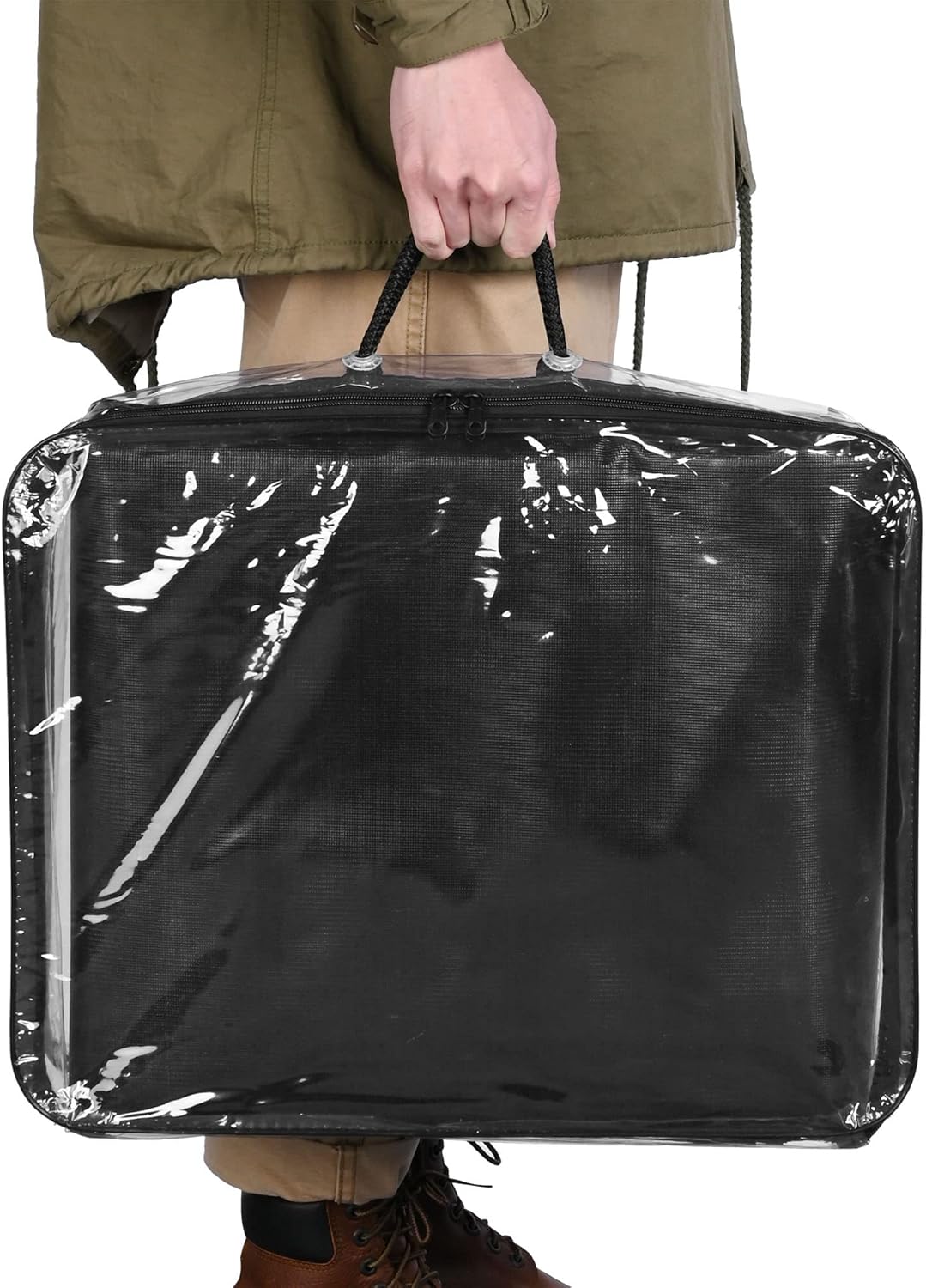 Yescom 6'x15' RV Awning Sun Shade Screen Black Mesh UV Blocker RV Awning Shade for Camping