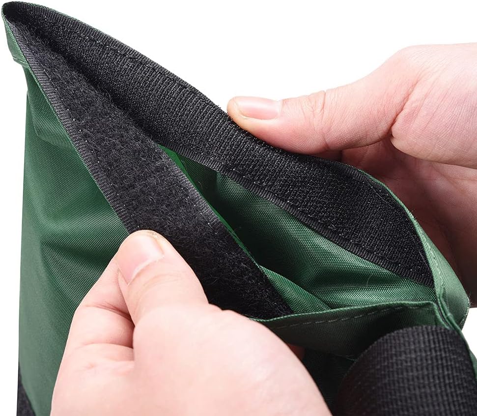 Yescom Weight Sand Bag Oxford + PU Coating with Grommet for Outdoor Pop Up Canopy Tent Gazebo Green (Pack of 4)