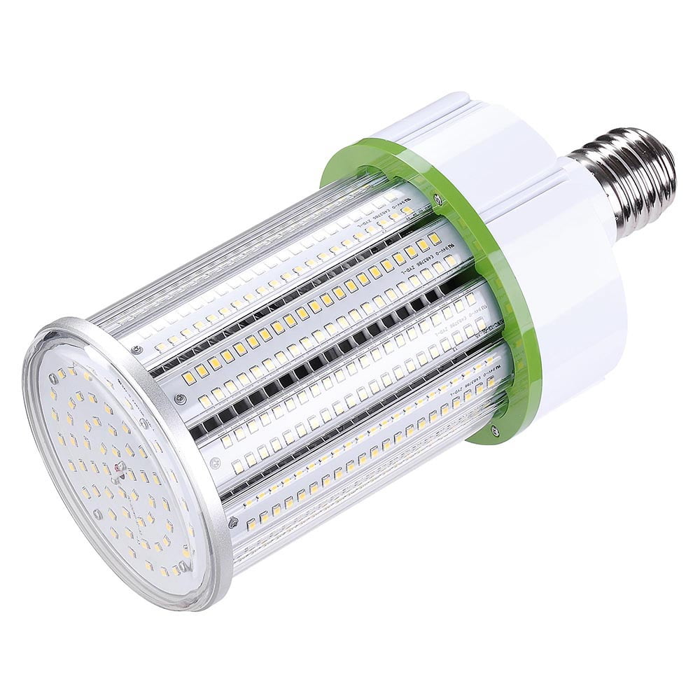 Yescom LED Corn Light Cob Bulb Daylight for Warehouse Factory Mall Garage Parking Lot High Bay Lamp Replacement 80W