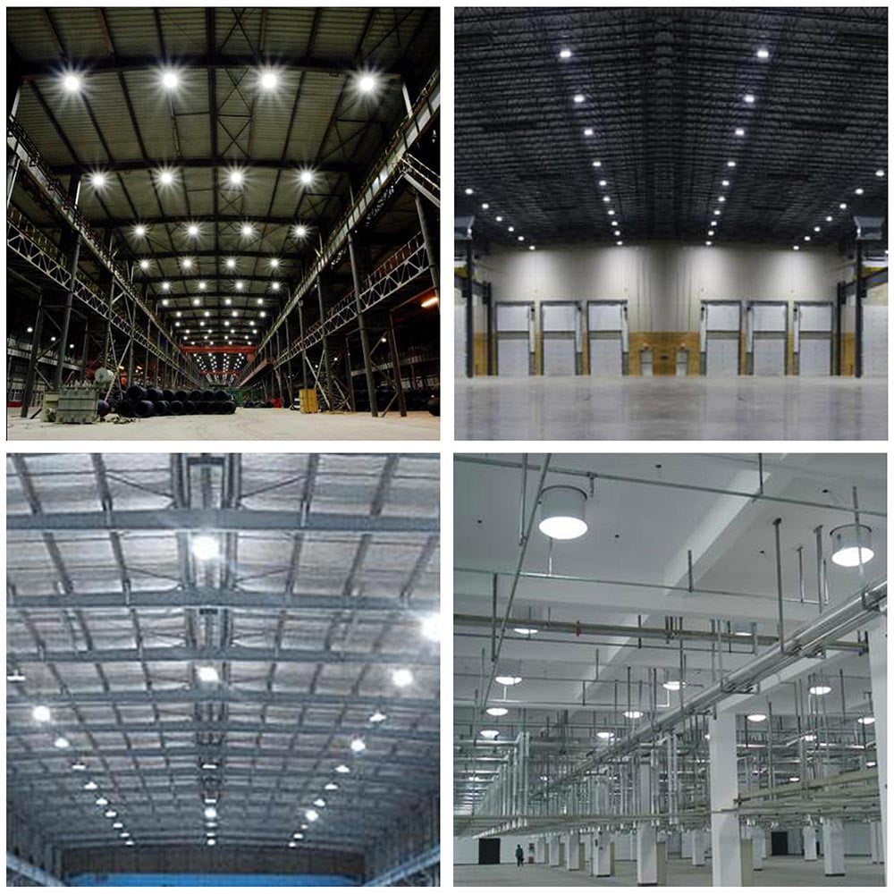 Yescom LED Corn Light Cob Bulb Daylight for Warehouse Factory Mall Garage Parking Lot High Bay Lamp Replacement 80W