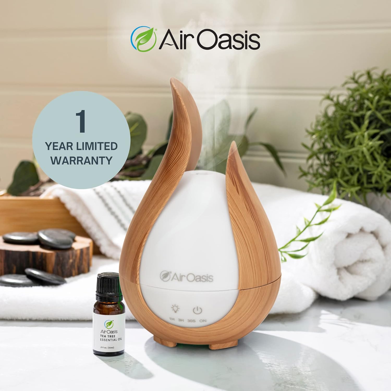 Air Oasis Teardrop Essential Oil Diffuser & Humidifier