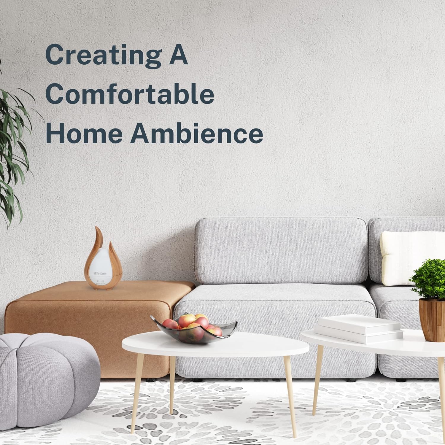 Air Oasis Teardrop Essential Oil Diffuser & Humidifier