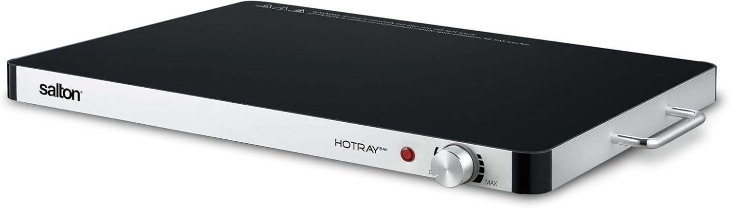 Salton Hotray XL Tempered Glass Warming Tray