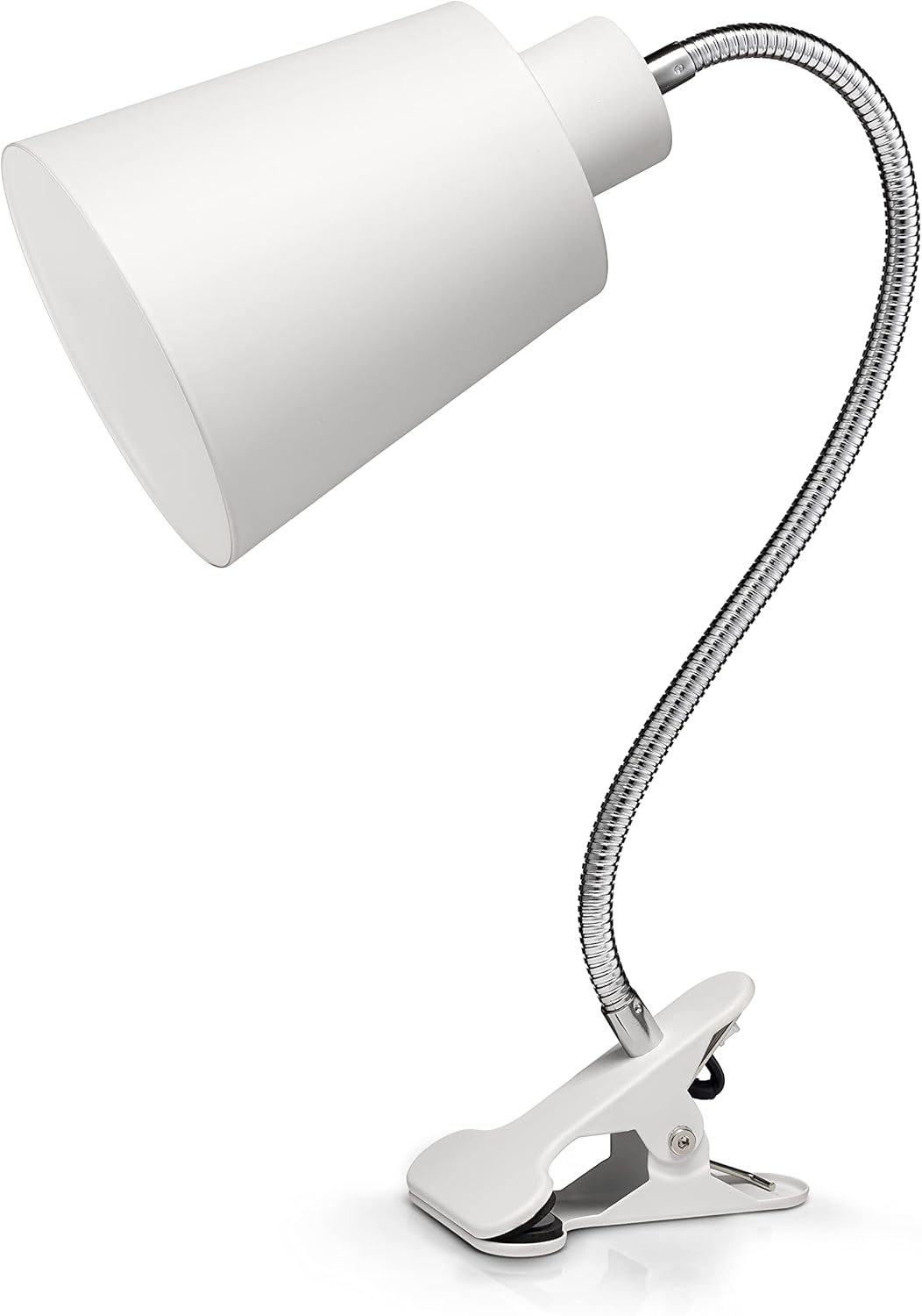 Rumi Lighting Clip On Desk Lamp w/Flexible Gooseneck