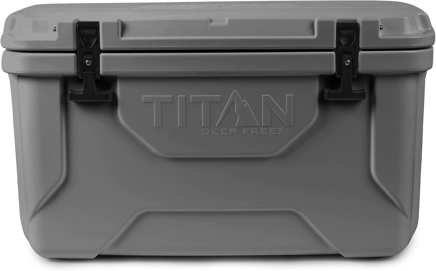 Titan by Arctic Zone 55 Quart/84 Can High Performance Hard Cooler - Gray