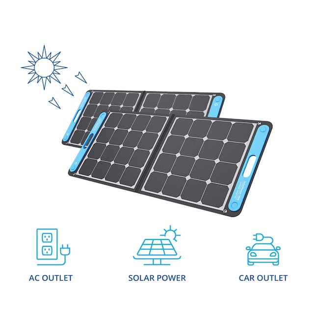 Geneverse SP1 Black Portable Solar Power Kit (Refurbished)