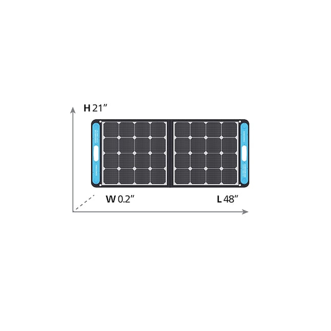 Geneverse SP1 Black Portable Solar Panel, Refurbished