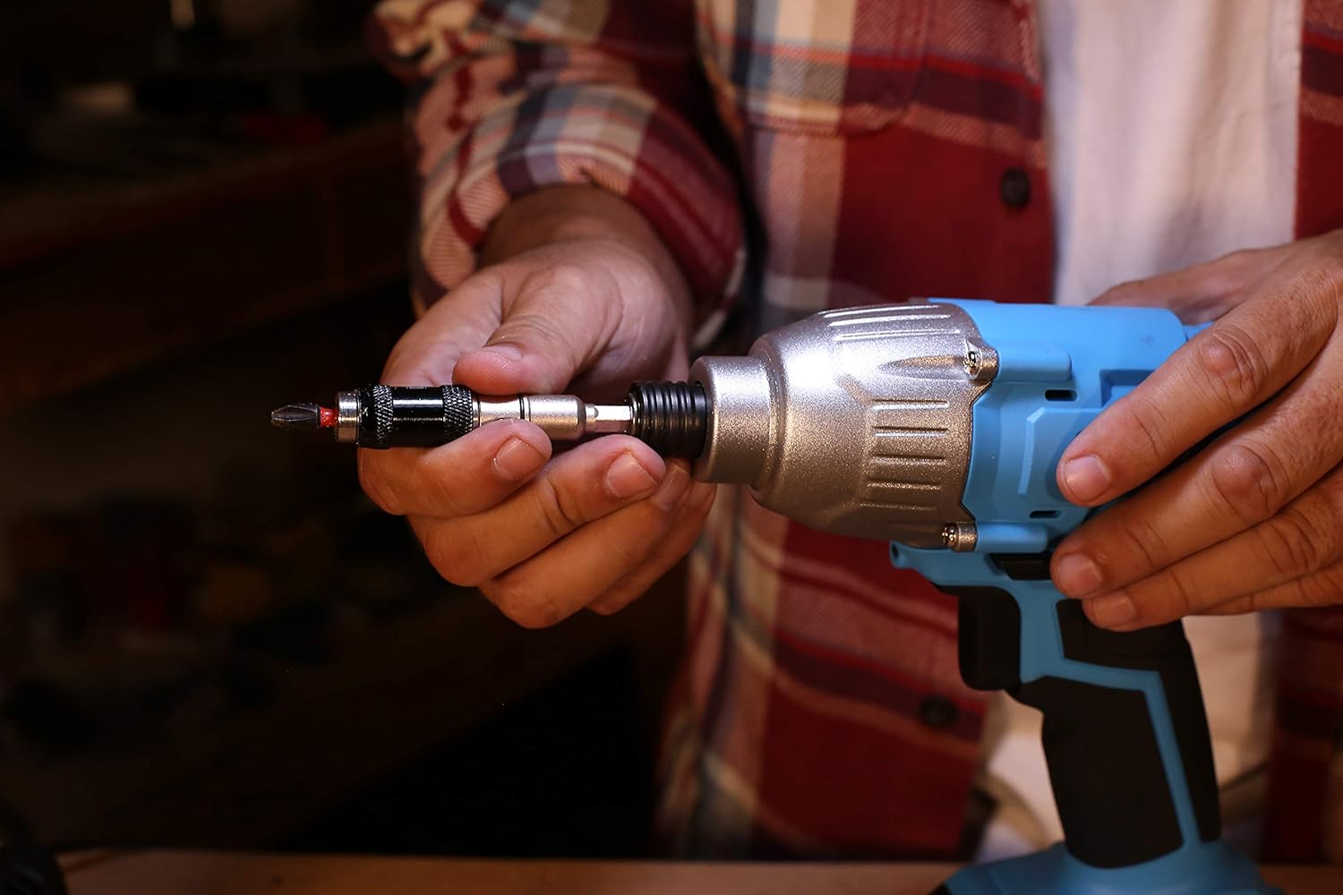 Pulsar 20V Cordless 2.0Ah Lithium-Ion Impact Driver with 0-2,200 RPM No-Load Speed & LED Spotlight, PT28120