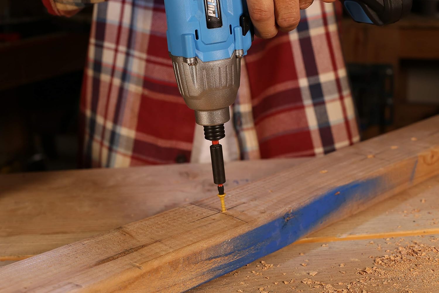 Pulsar 20V Cordless 2.0Ah Lithium-Ion Impact Driver with 0-2,200 RPM No-Load Speed & LED Spotlight, PT28120