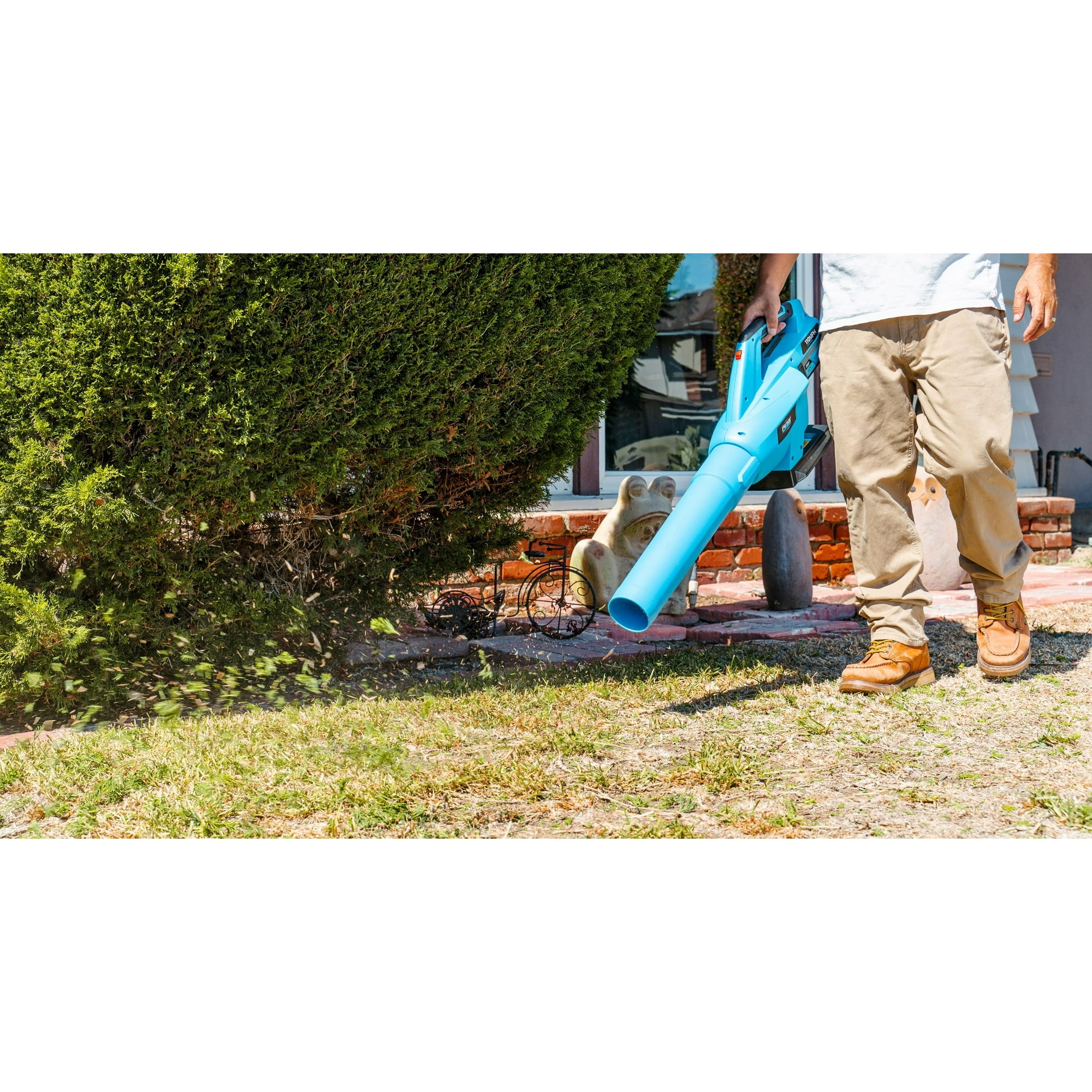 Pulsar 40v Lithium-Ion Cordless Leaf Blower with 2.0Ah Battery and Charger