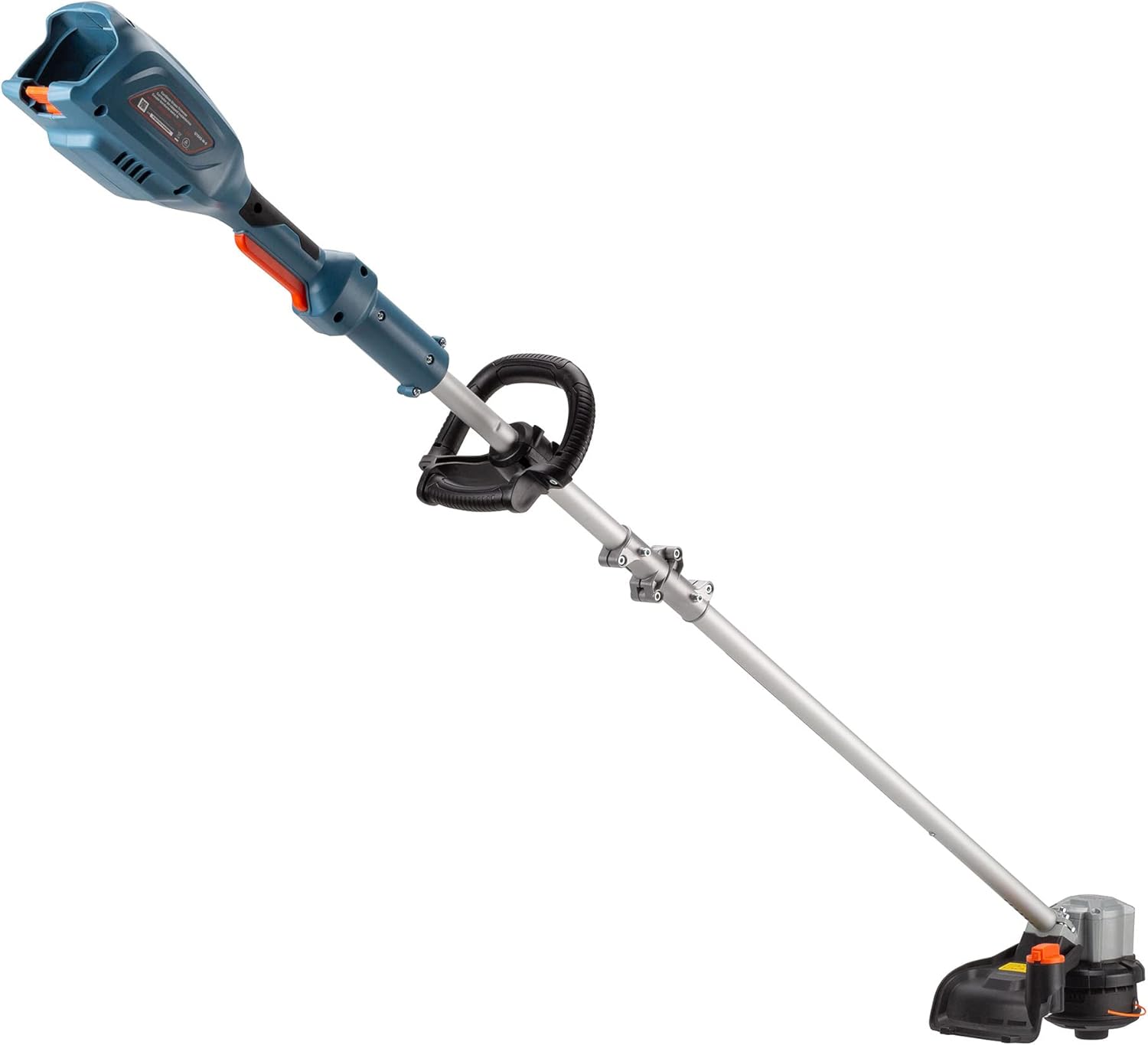 SENIX X5 58 Volt Max* Cordless Brushless Grass Trimmer and Edger Lawn Tool, Straight Shaft, 13-Inch Max Cutting Width, Bump Feed, 2.5 Ah Battery and Charger Included (GTSX5-M)