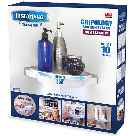 As Seen On TV InstaHang Organizational Multi-Use Rotating Shelf