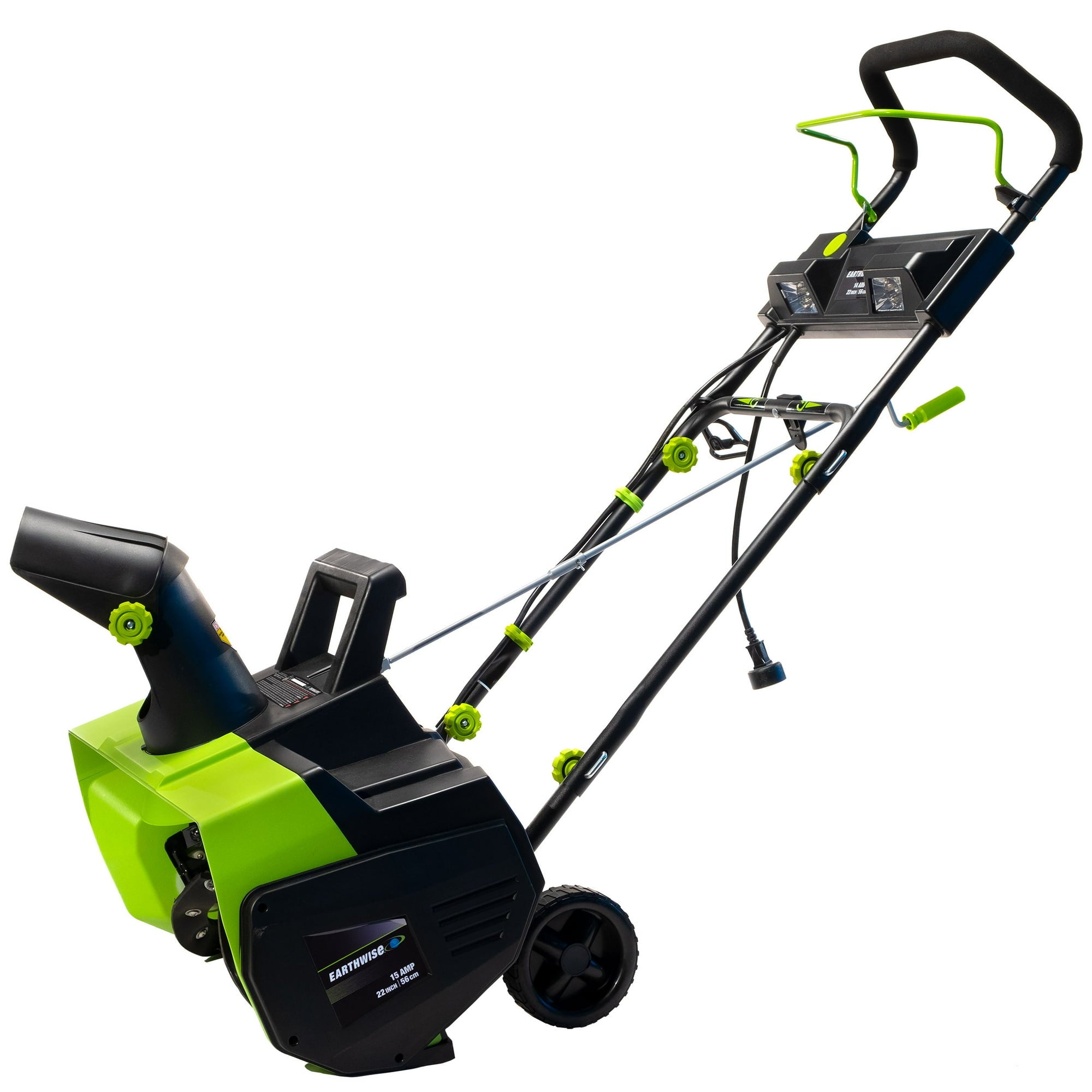 Earthwise Power Tools by ALM SN75022 15-Amp 22-Inch Electric Corded Snow Thrower with LED Lights