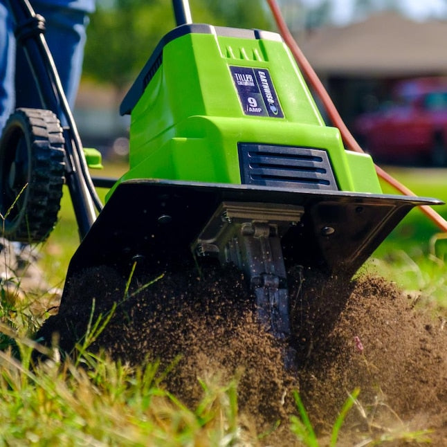 Earthwise TC70090 9 Amp Corded Electric Tiller Cultivator